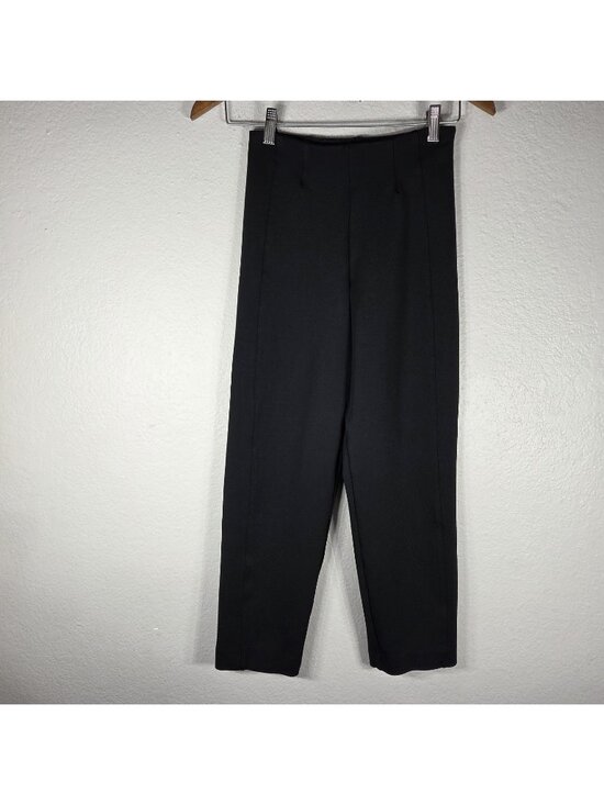 Express Pants - Express Columnist Straight Leg High Rise Black Dress Pants Womens Size S